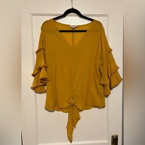 Umgee yellow blouse